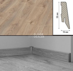 Плинтус Плинтус МДФ Kronotex ламинированный D3669 Плинтус ламинированный МДФ Kronotex Дуб Макро бежевый фото 1 | FLOORDEALER